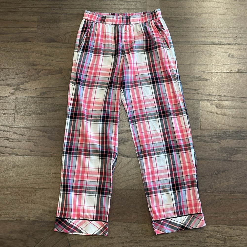Victoria’s Secret Pink Plaid Pajama Set - Size XS SHORT - Picture 7 of 11